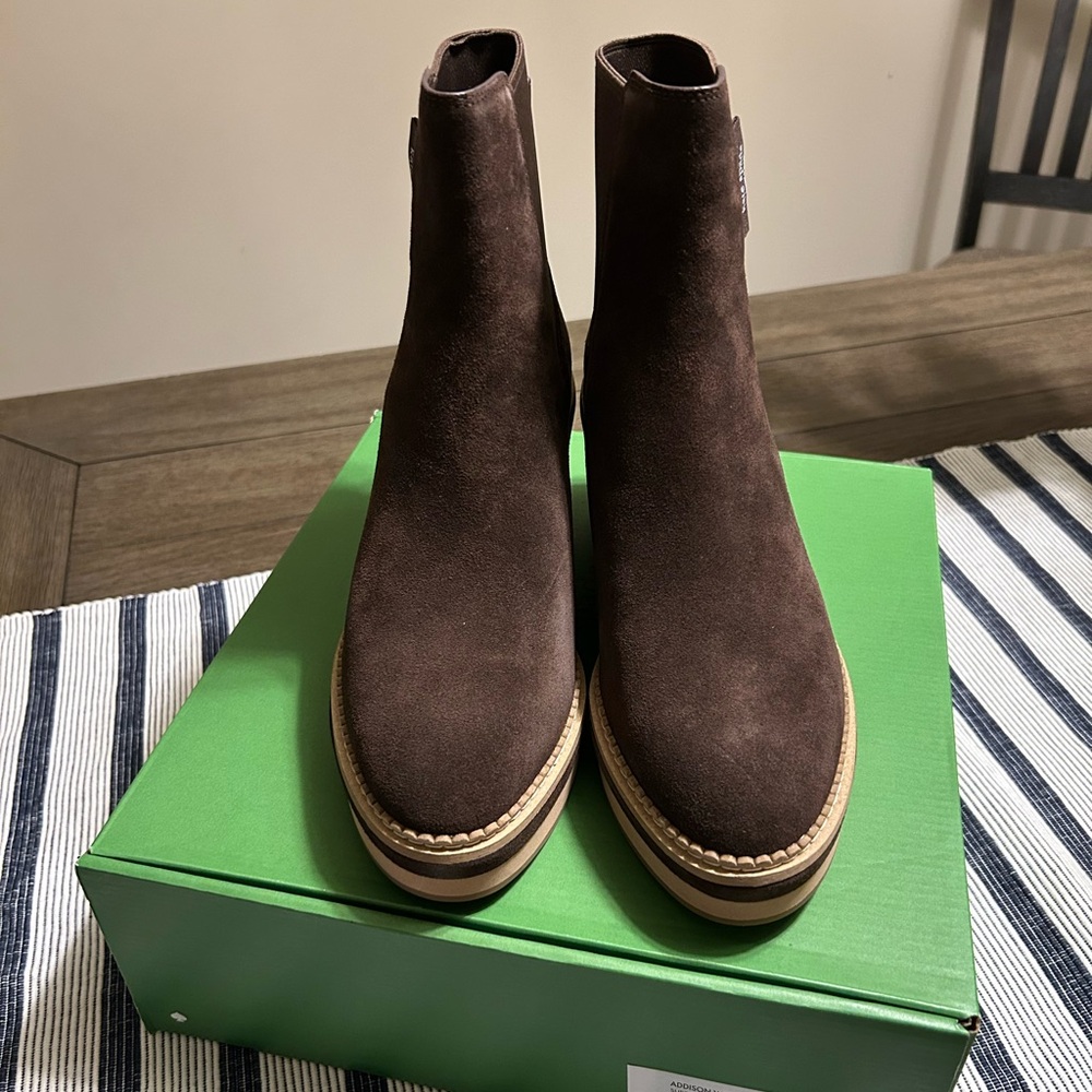 Kate Spade Addison Wedge Booties